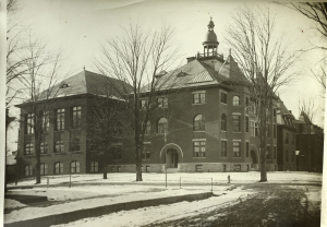 Cortland Normal School Photo; Cortland Standard; Date Unknown; SUNY Cortland Memorial Library Archive; Photograph